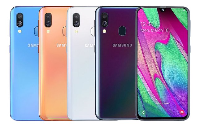 گوشی موبایل مقرون به صرفه Galaxy A40